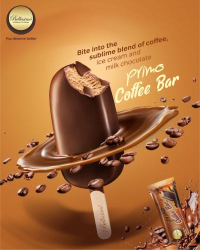Bellissimo Primo Coffee Bar Ice Cream 70ml